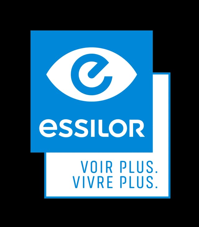 Logo Essilor - Leader mondial des verres optiques - Optique Queuleu Metz